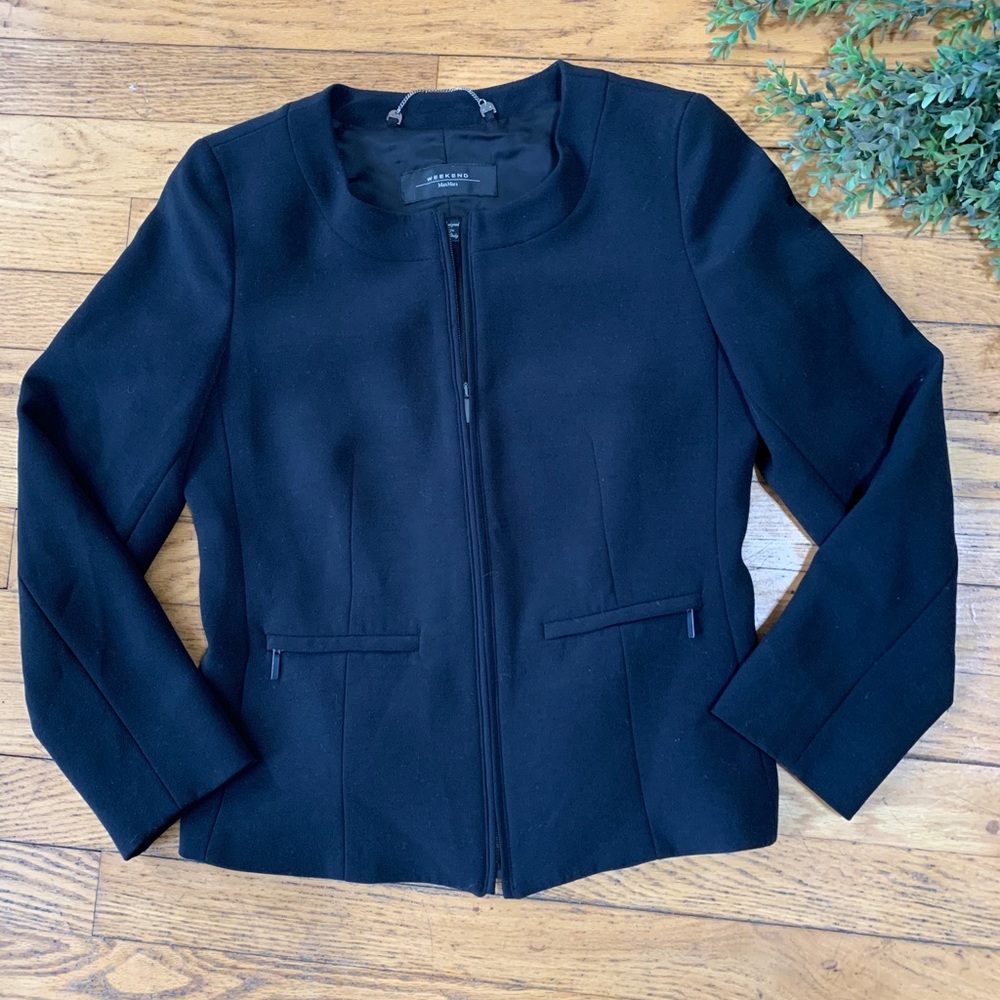 MaxMara zippered blazer Jacket